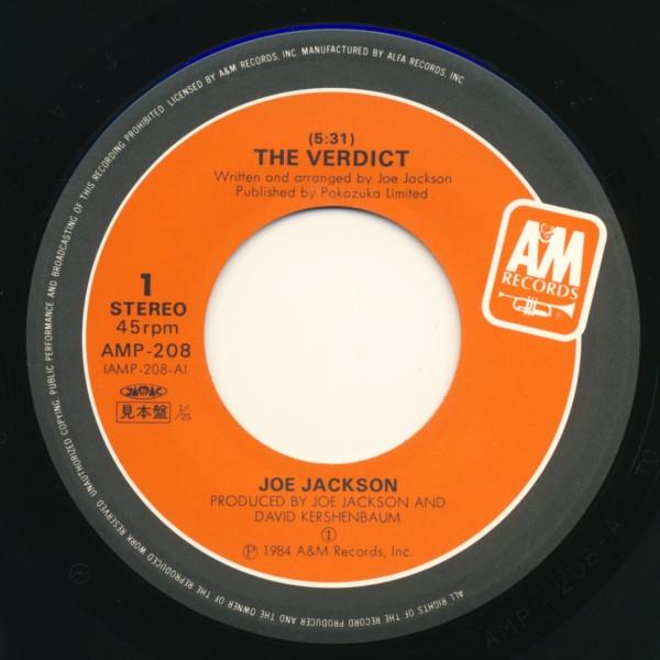Joe Jackson - Verdict - 7 Inch