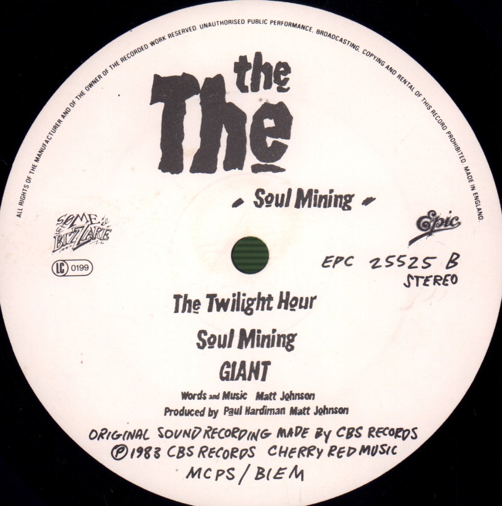 The The - Soul Mining - Lp