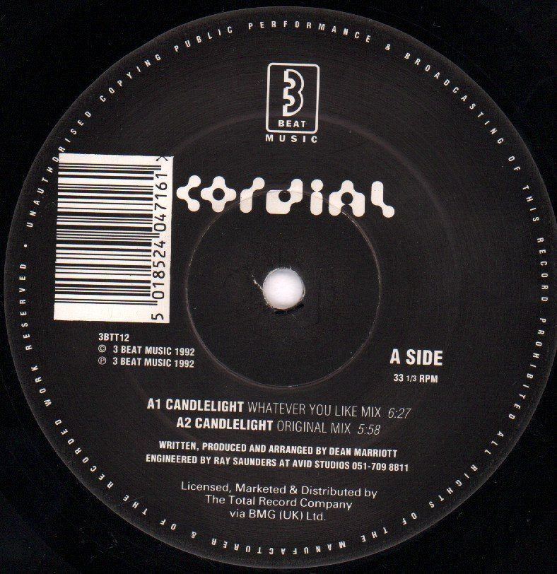 Cordial - Candlelight - 12 Inch