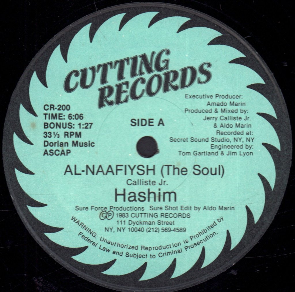 Hashim - Al Naafiysh - 12 Inch