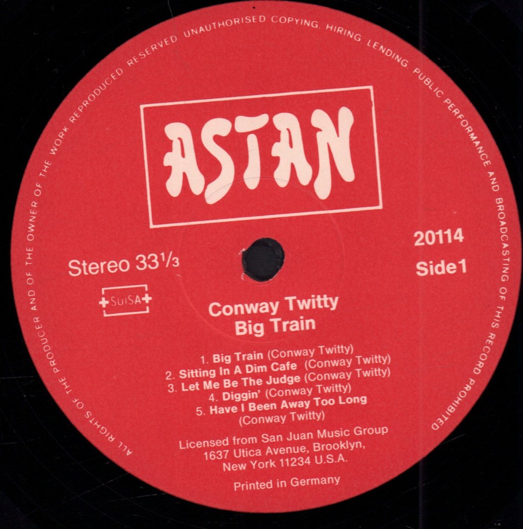 Conway Twitty - Big Train - Lp