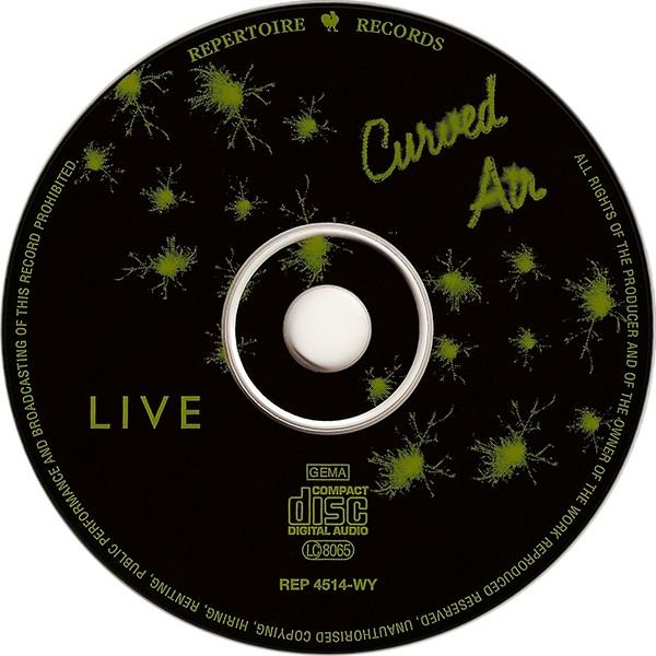 Curved Air - Live - Cd