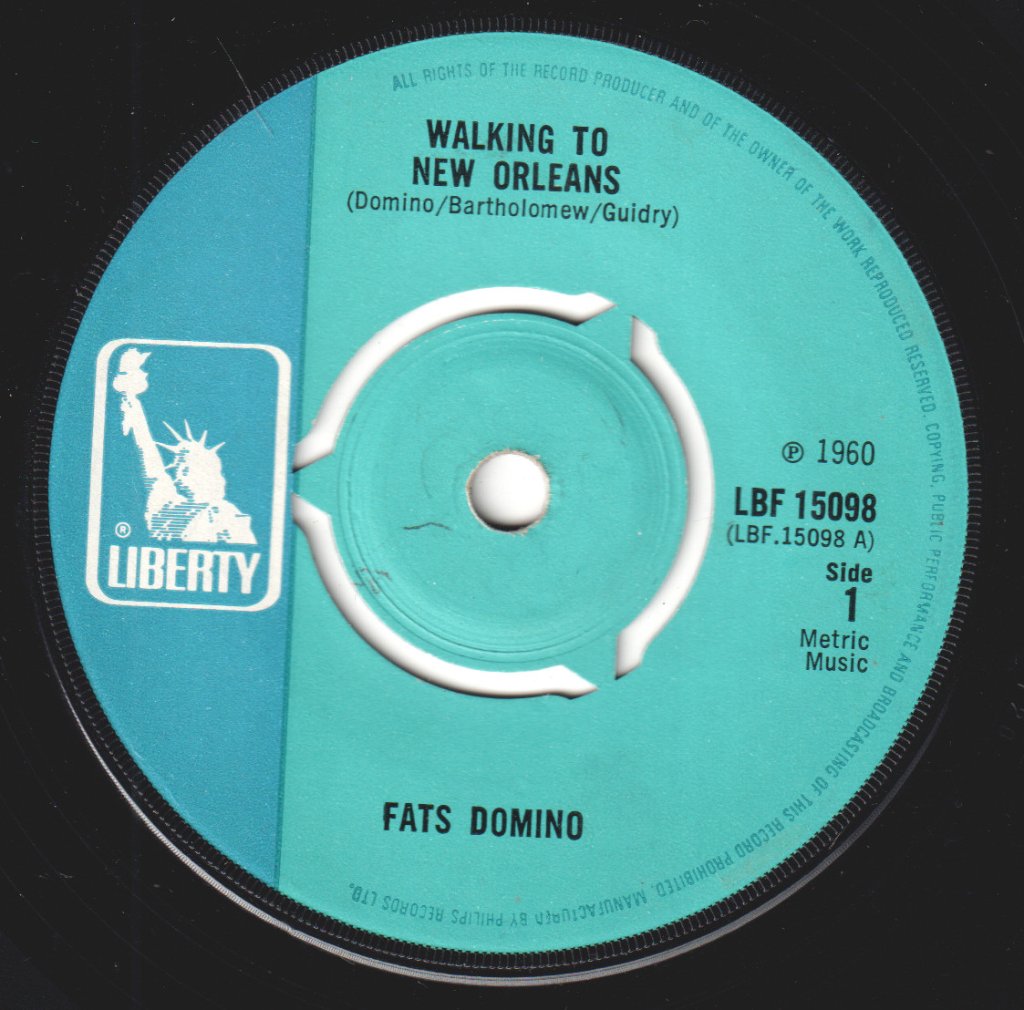 Fats Domino - Walking To New Orleans - 7 Inch