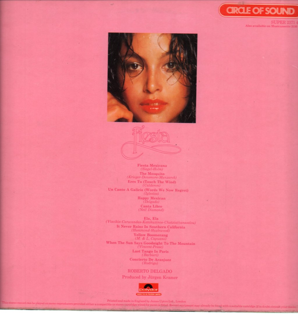 Roberto Delgado - Fiesta - Lp
