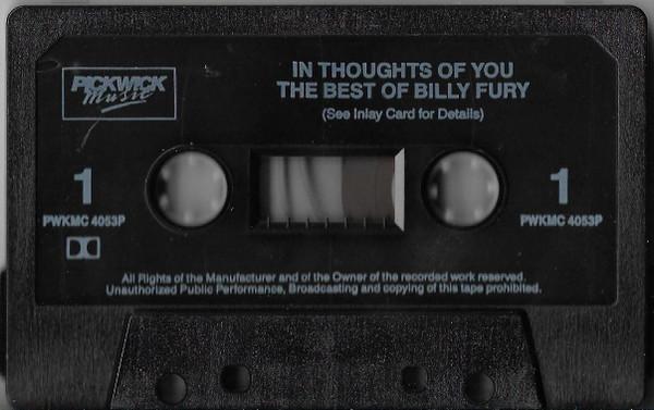 Billy Fury - In Thoughts Of You (The Best Of Billy Fury) - Cassette