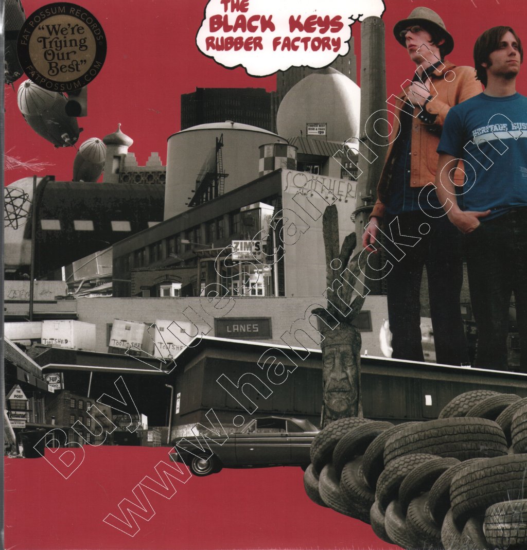 Black Keys - Rubber Factory - Lp
