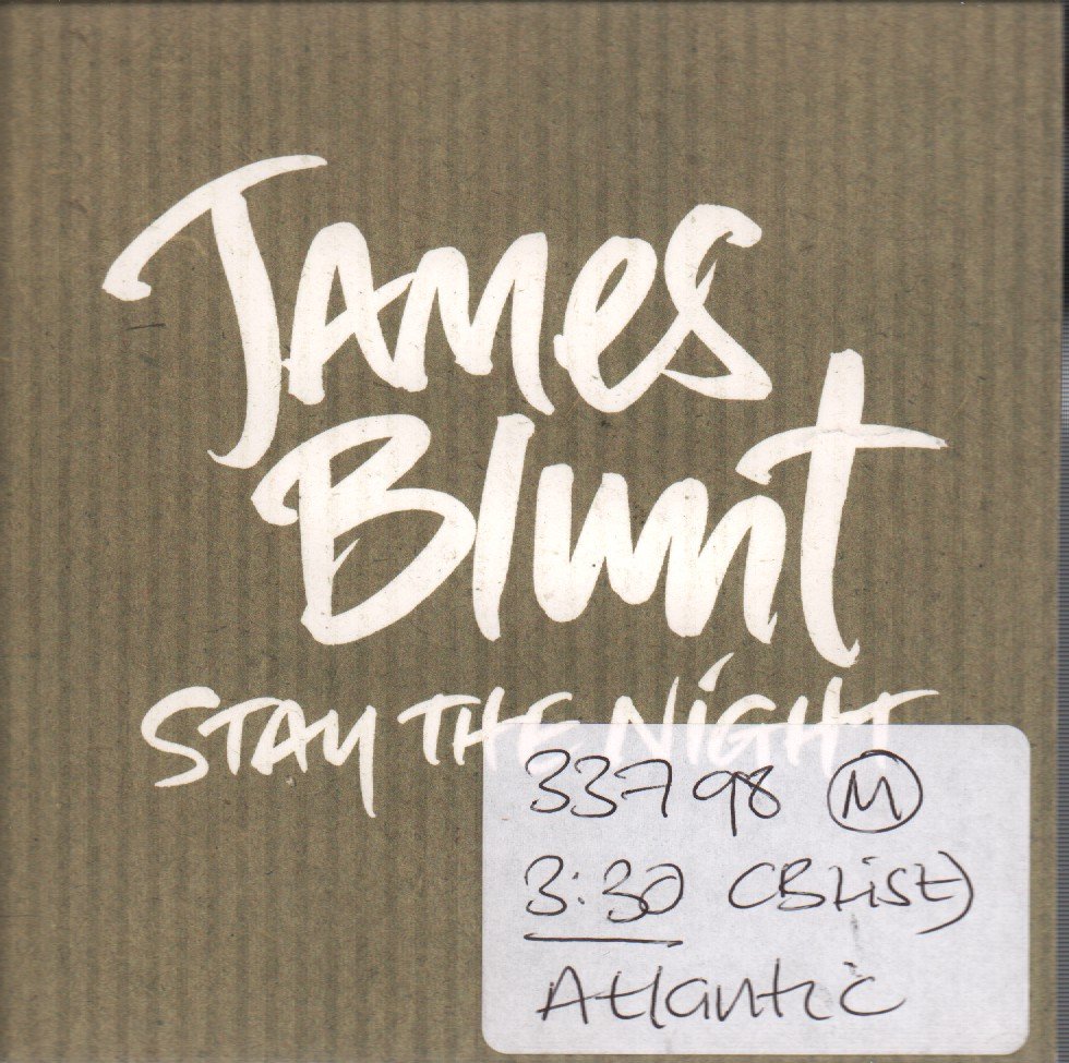 James Blunt - Stay The Night - Cdr