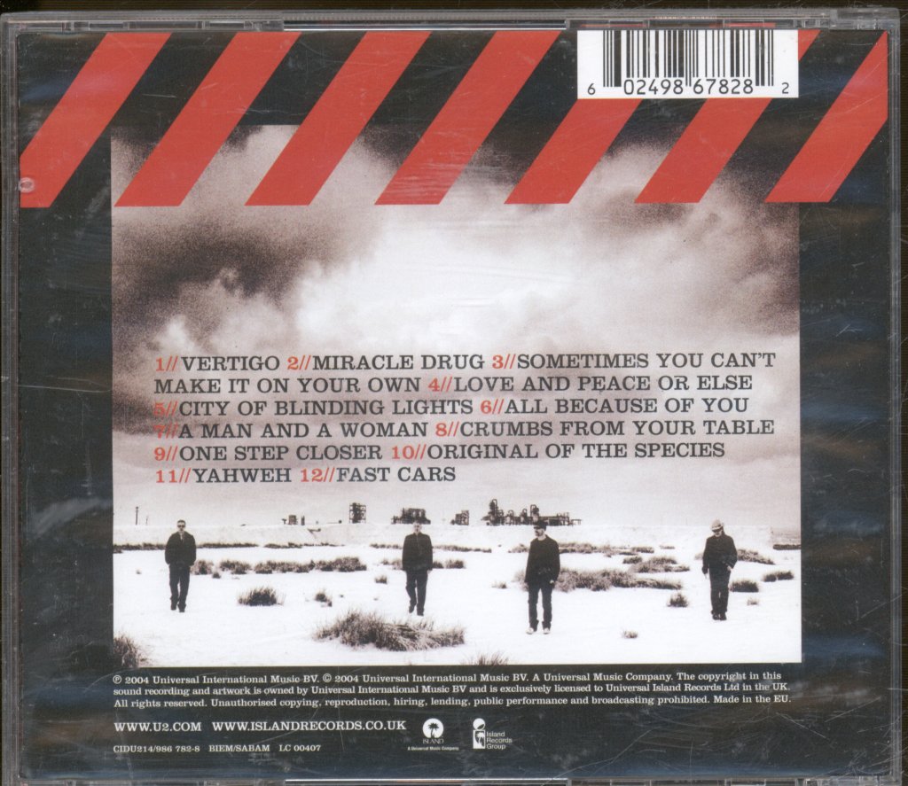 U2 - How To Dismantle An Atomic Bomb - Cd