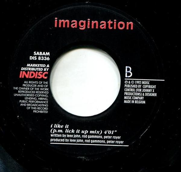 Imagination - I Like It - 7 Inch