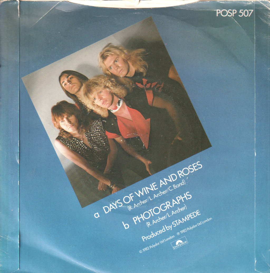 Stampede - Days Of Wine And Roses - 7 Inch