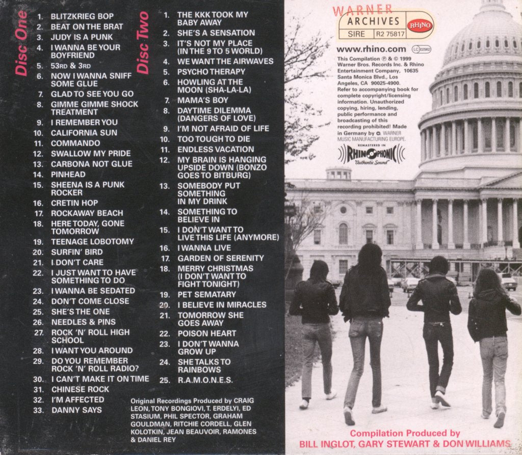 Ramones - Anthology (Hey Ho Let's Go!) - Double Cd