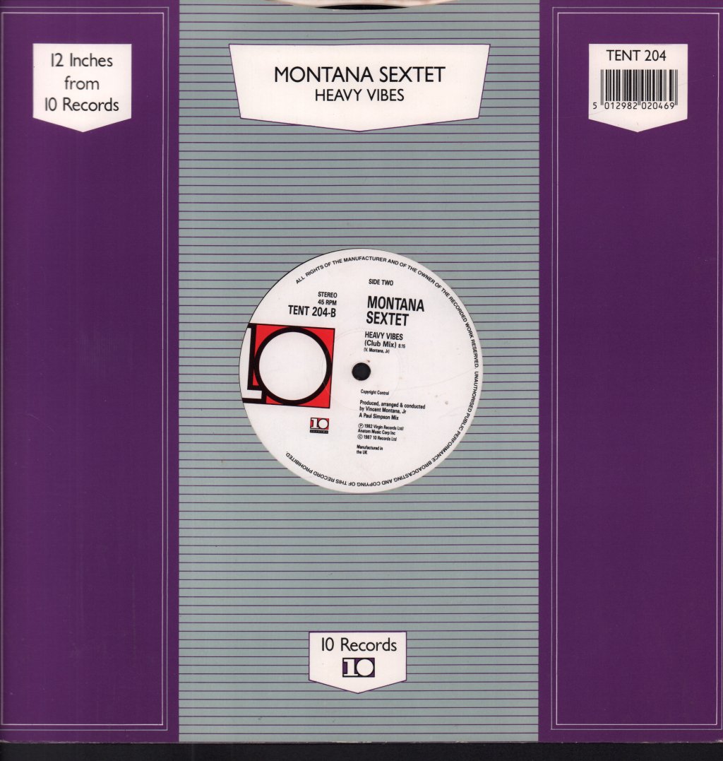 Montana Sextet - Heavy Vibes - 12 Inch