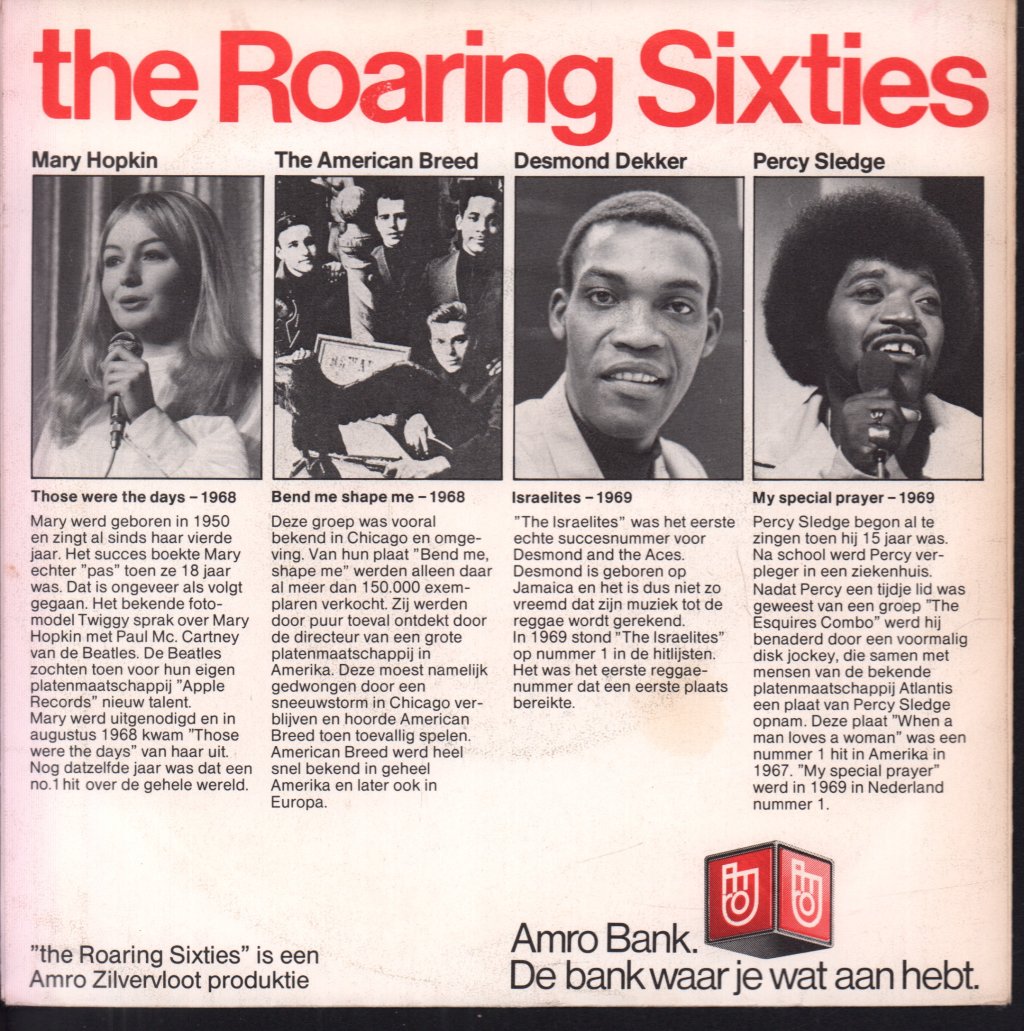 Various Artists - Roaring Sixties - 7 Inch