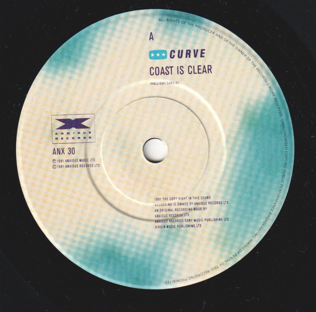 Curve - Coast Is Clear - 7 Inch