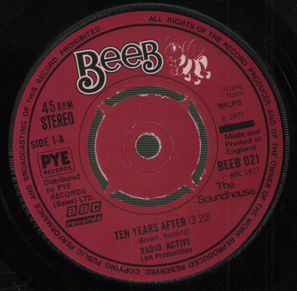 Radio Active - Ten Years After - 7 Inch