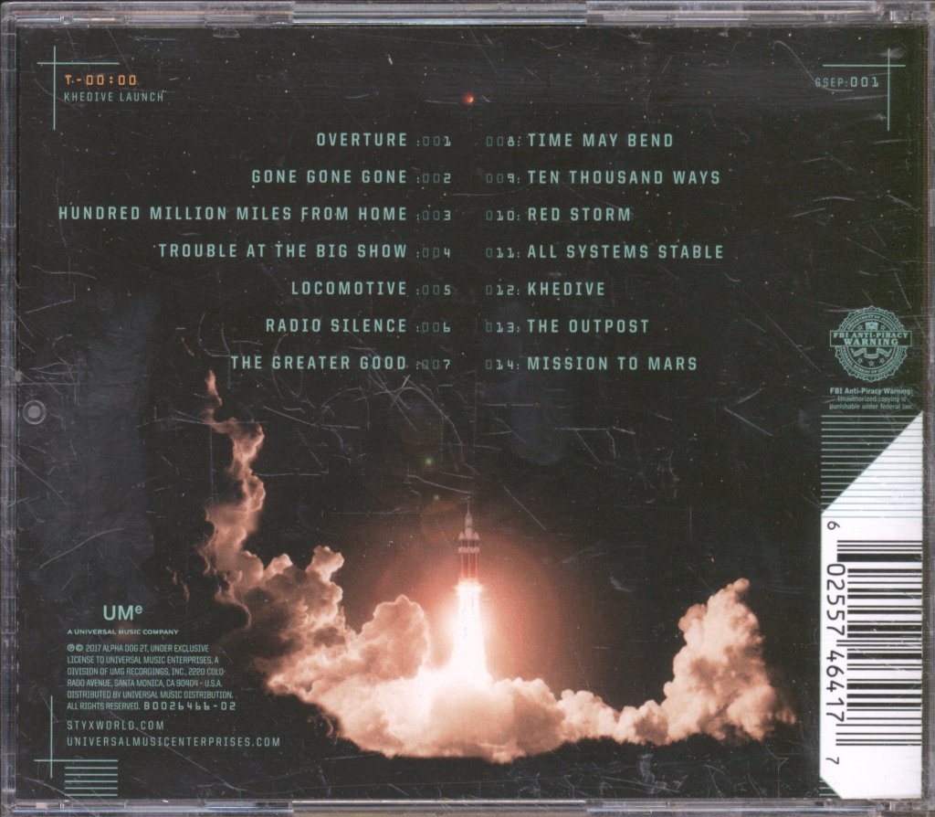 Styx - Mission - Cd