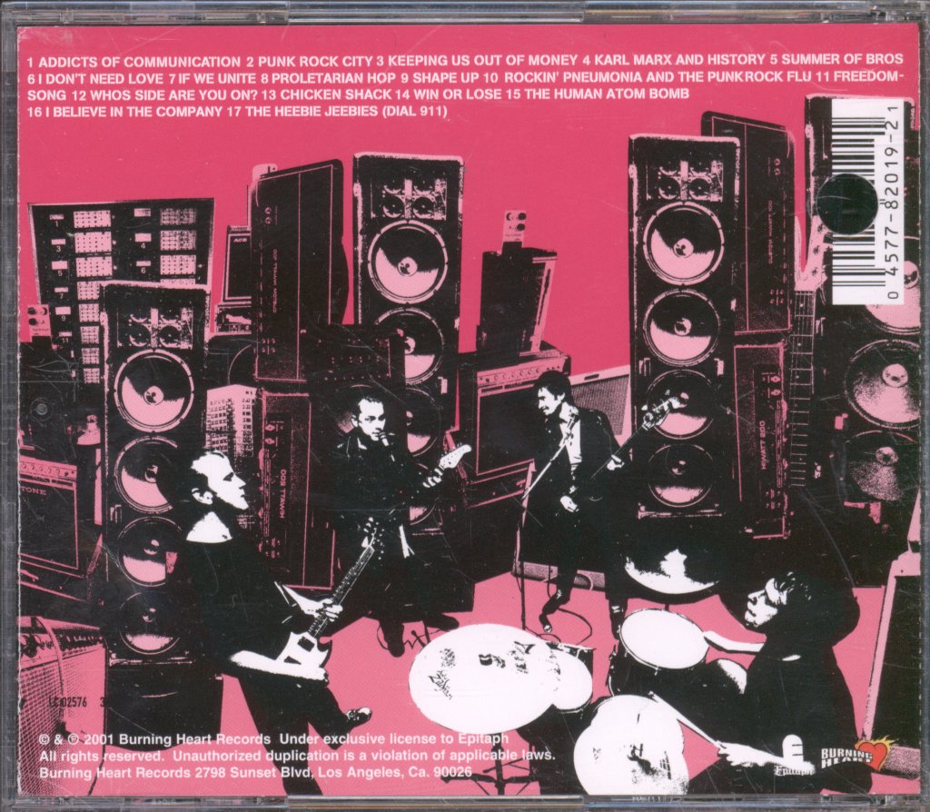 Randy (punk) - Human Atom Bombs - Cd