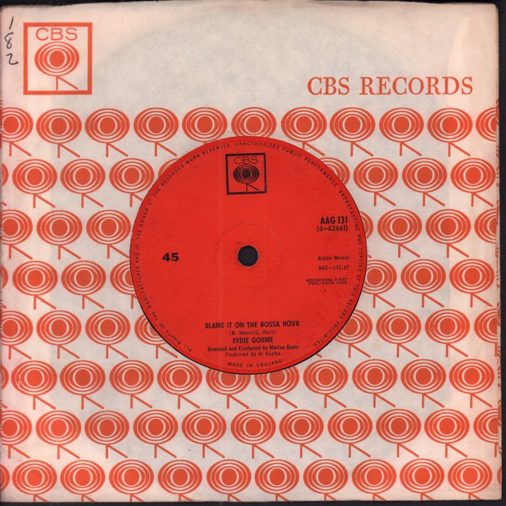 Eydie Gorme - Blame It On The Bossa Nova - 7 Inch