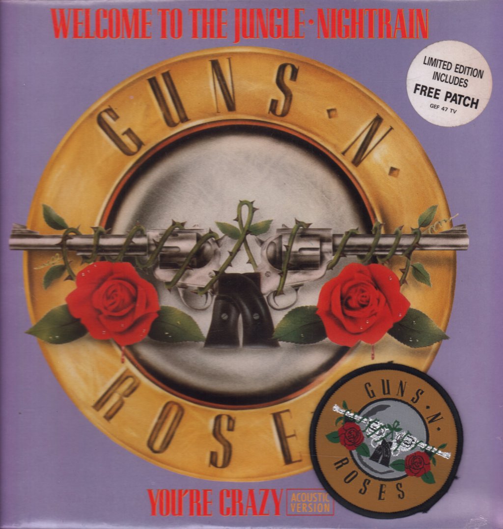 Guns N Roses - Welcome To The Jungle - 12 Inch