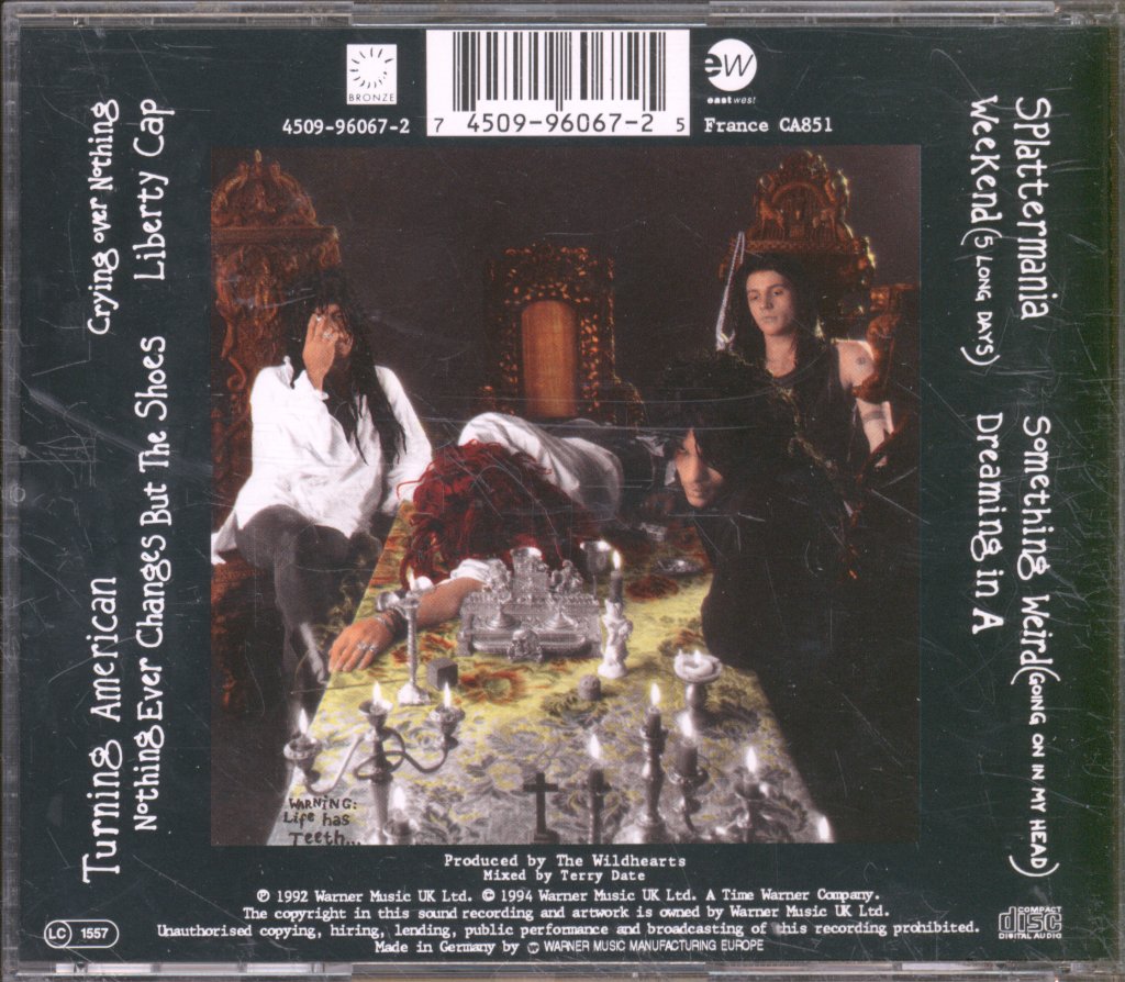 Wildhearts - Don't Be Happy...  Just Worry - Cd