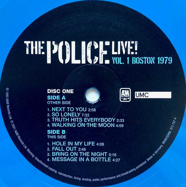 Police - Live! Vol. 1 Boston 1979 - Double Lp