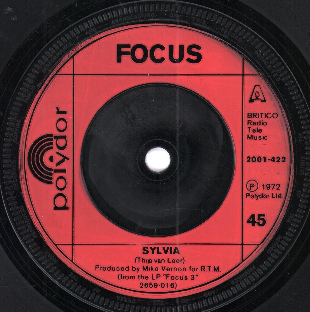 Focus - Sylvia - 7 Inch