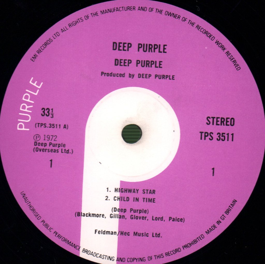 Deep Purple - Made In Japan - Double Lp