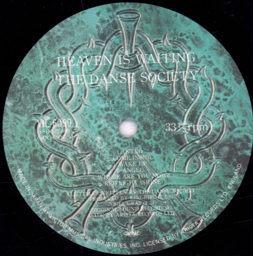 Danse Society - Heaven Is Waiting - Lp