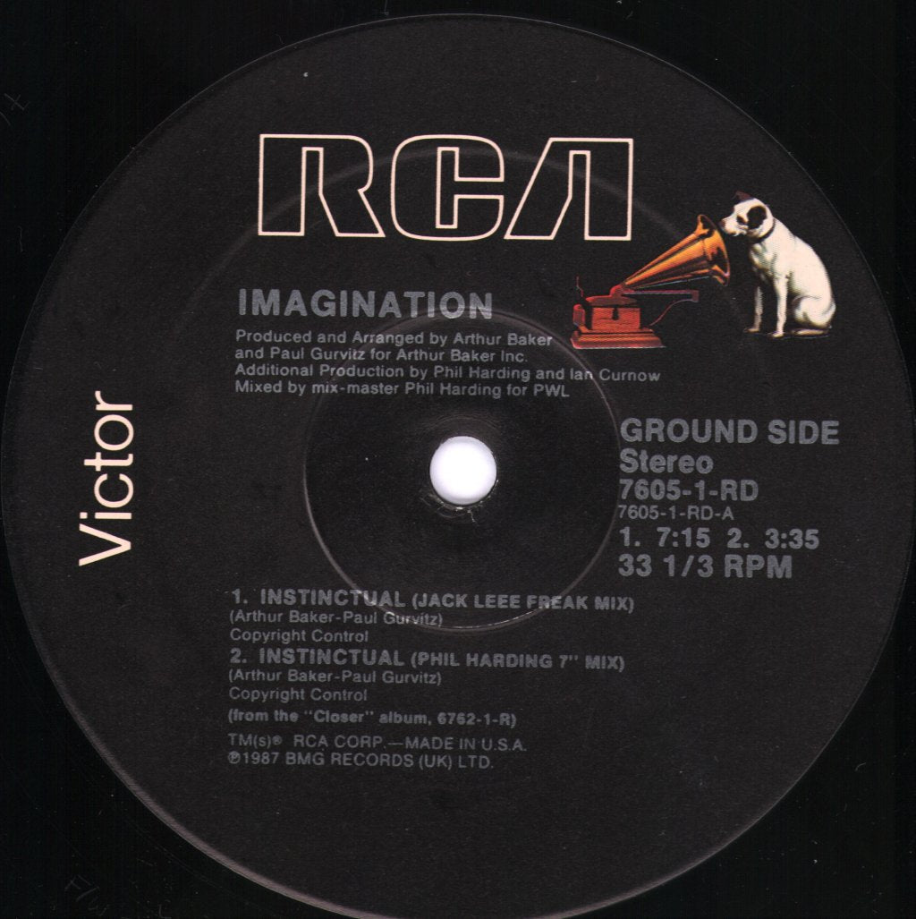Imagination (80'S Pop Group) - Instinctual - 12 Inch