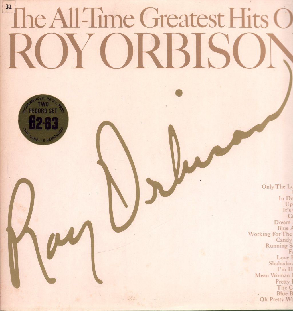 Roy Orbison - All Time Greatest Hits - Double Lp