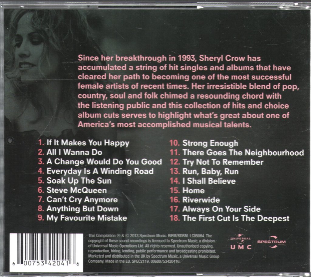 Sheryl Crow - Everyday Is A Winding Road - The Collection - Cd