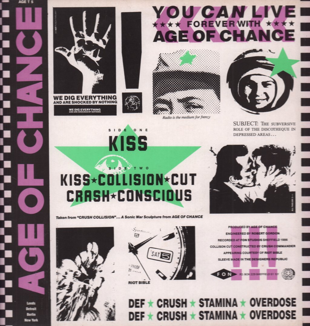Age Of Chance - Kiss - 12 Inch