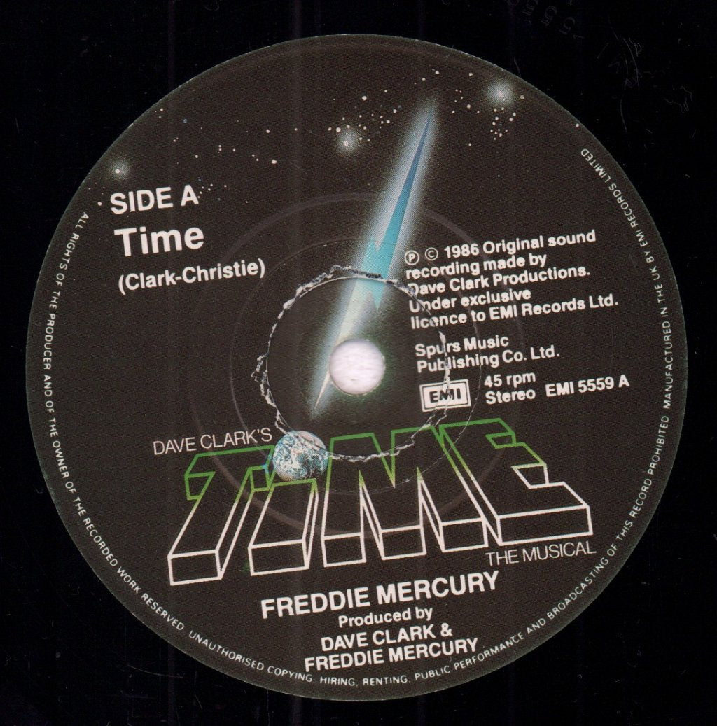 Freddie Mercury - Time - 7 Inch