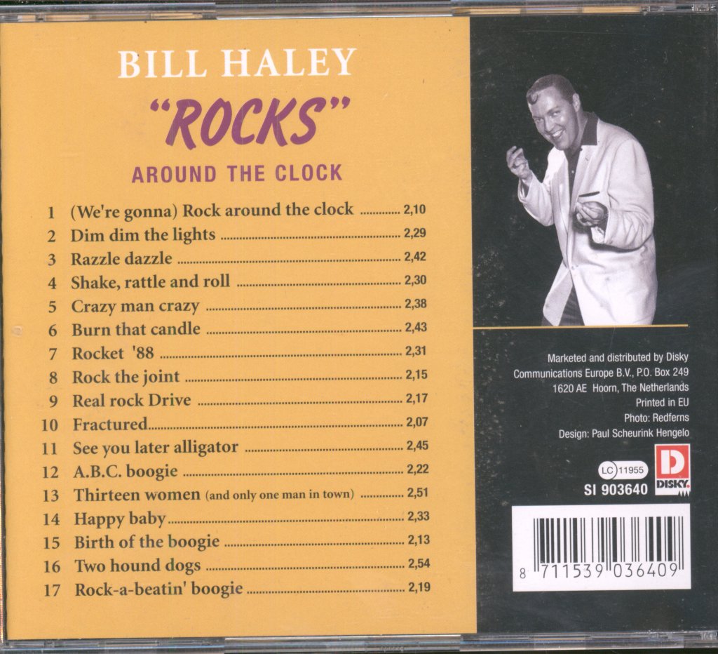Bill Haley - "Rocks" Around The Clock - Cd