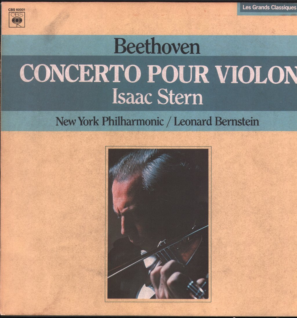 Isaac Stern / Leonard Bernstein / New York Philharmonic - Beethoven - Concerto Pour Violon - Lp