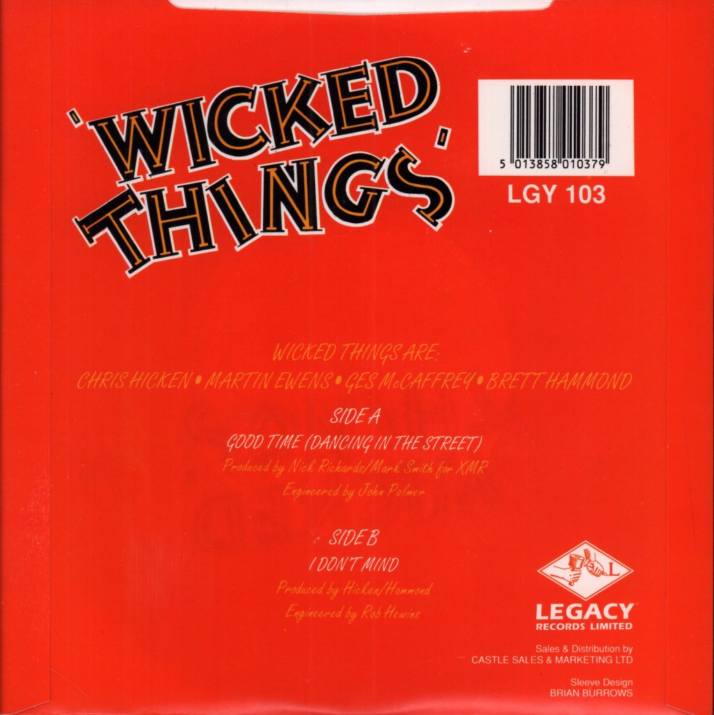 Wicked Things - Good Time - 7 Inch