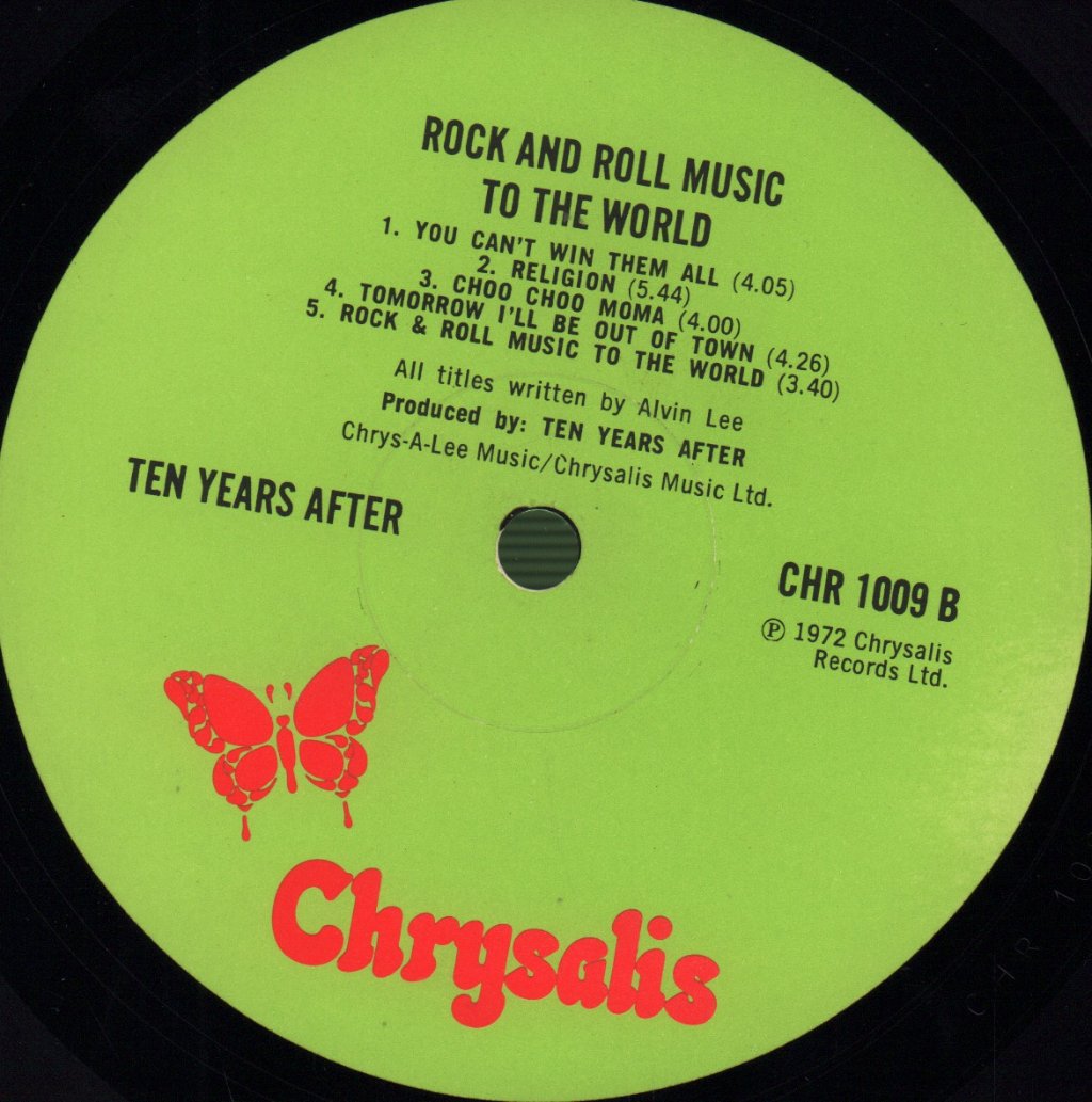 Ten Years After - Rock And Roll Music To The World - Lp