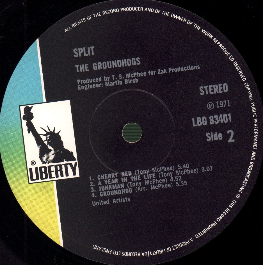 Groundhogs - Split - Lp