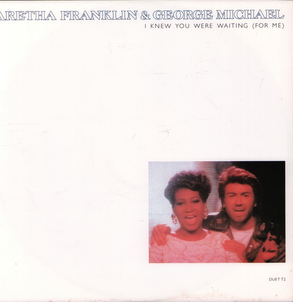 Aretha Franklin And George Michael - I Knew You Were Waiting For Me - 12 Inch