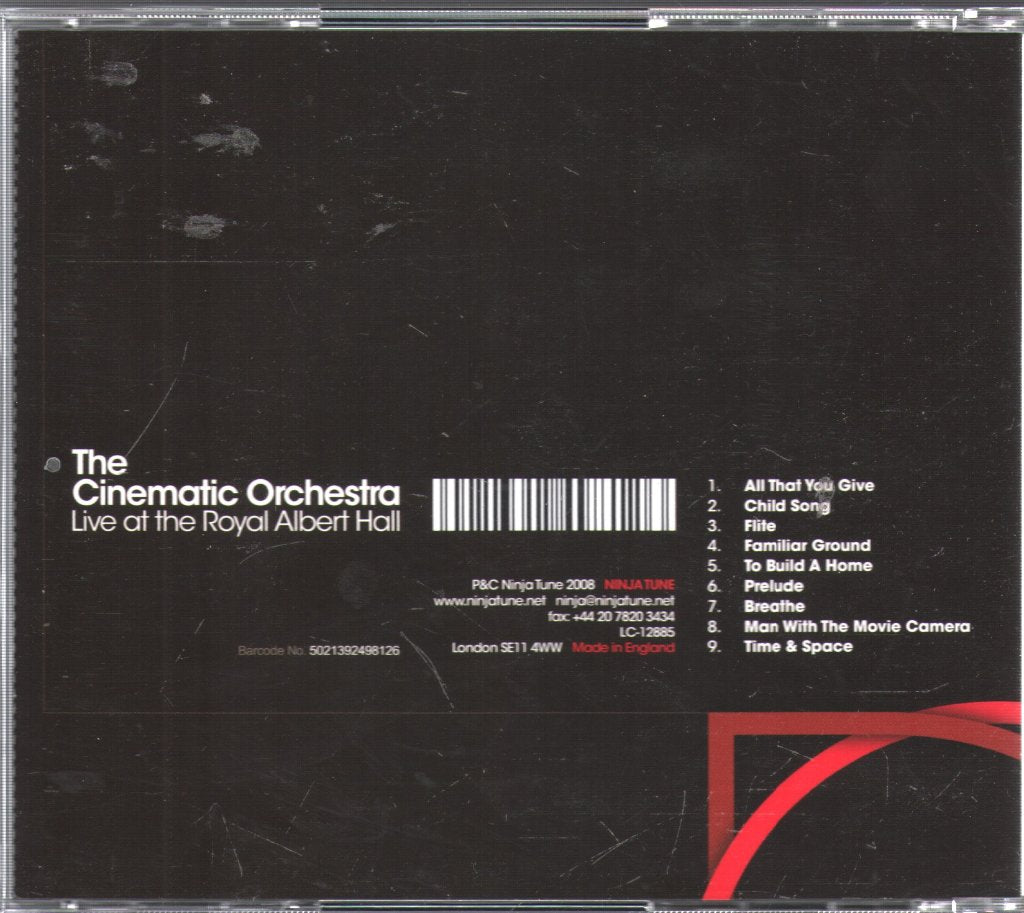 Cinematic Orchestra - Live At The Royal Albert Hall - Cd