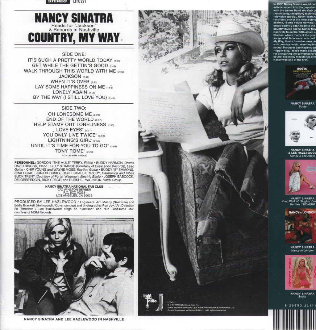 Nancy Sinatra - Country, My Way - Lp