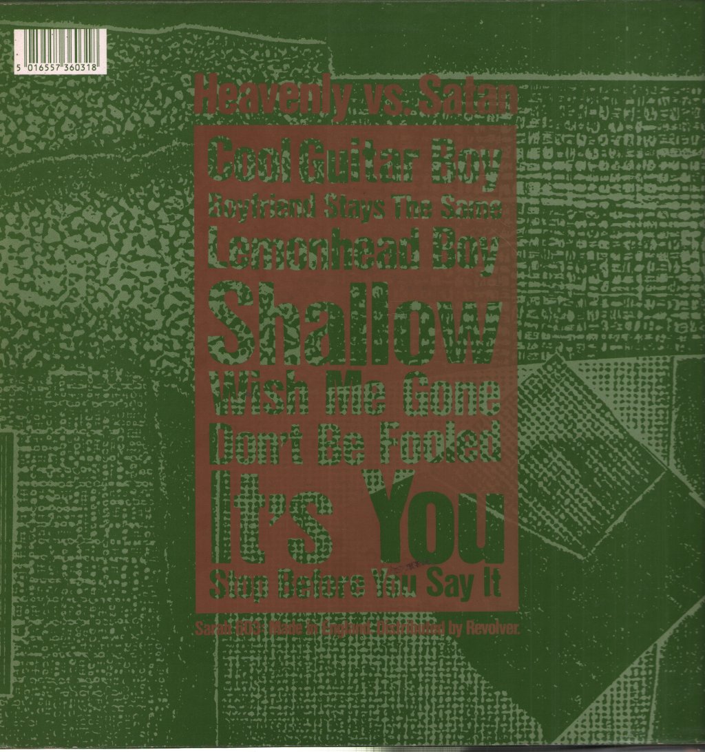 Heavenly - Vs Satan - Lp