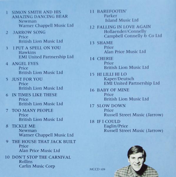 Alan Price - Best Of - Cd