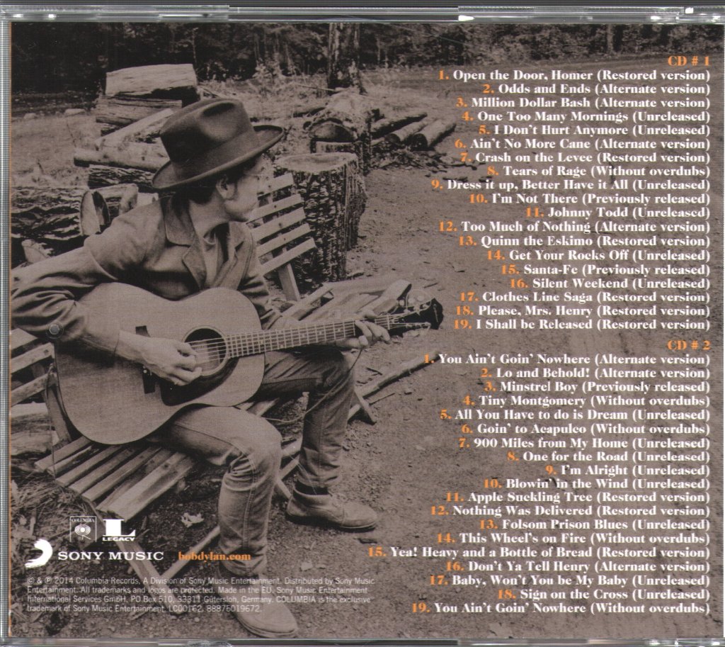 Bob Dylan and The Band - Basement Tapes Raw (The Bootleg Series Vol. 11) - Double Cd