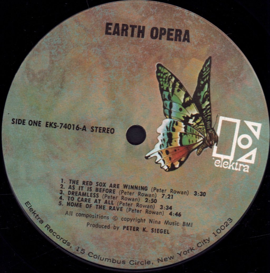Earth Opera - Earth Opera - Lp