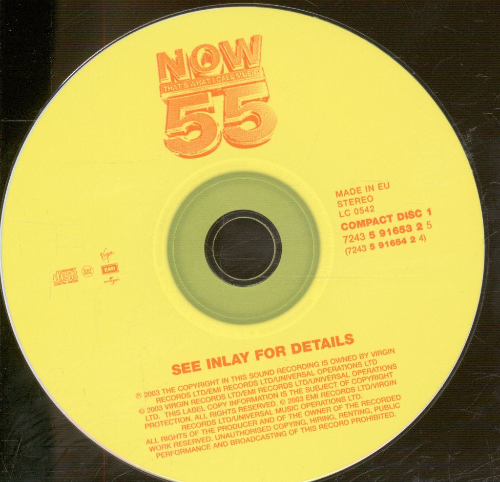 Various Artists - Now That's What I Call Music! 55 - Double Cd