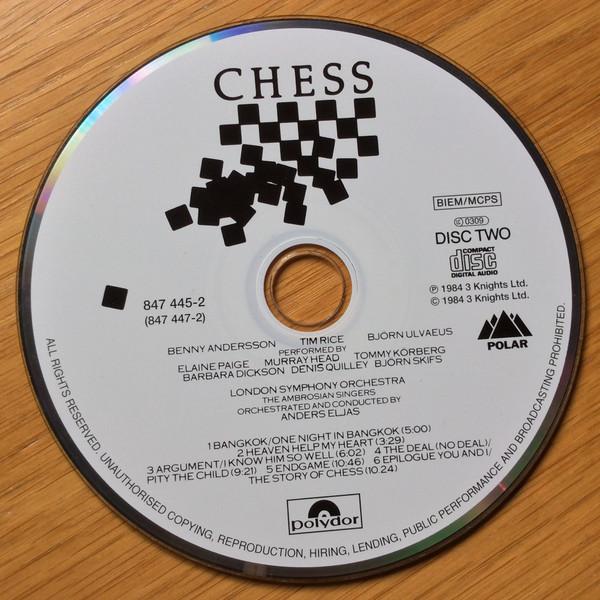 Benny Andersson, Tim Rice, Björn Ulvaeus - Chess - Double Cd