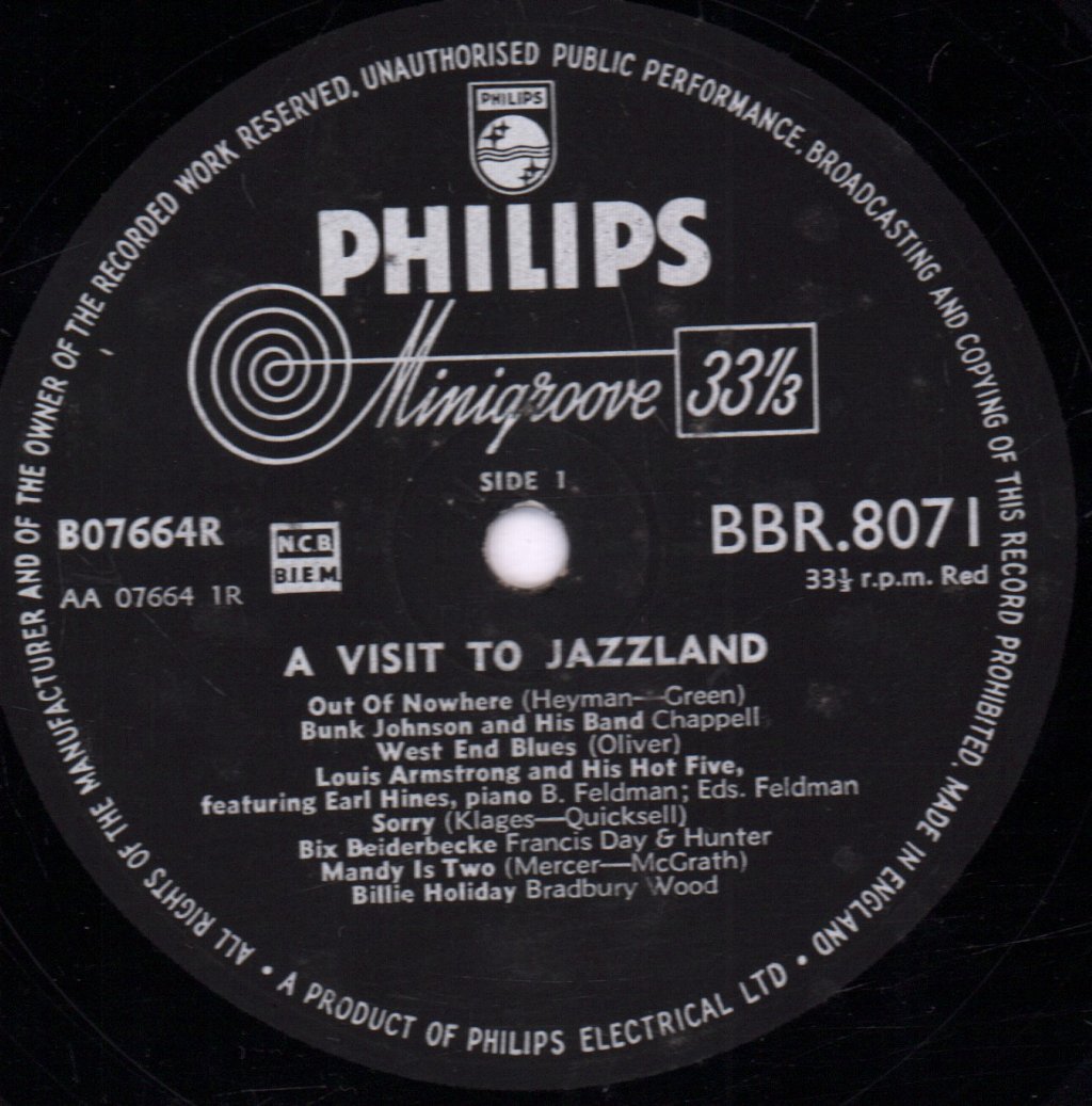 Various Artists - A Visit To Jazzland - Lp