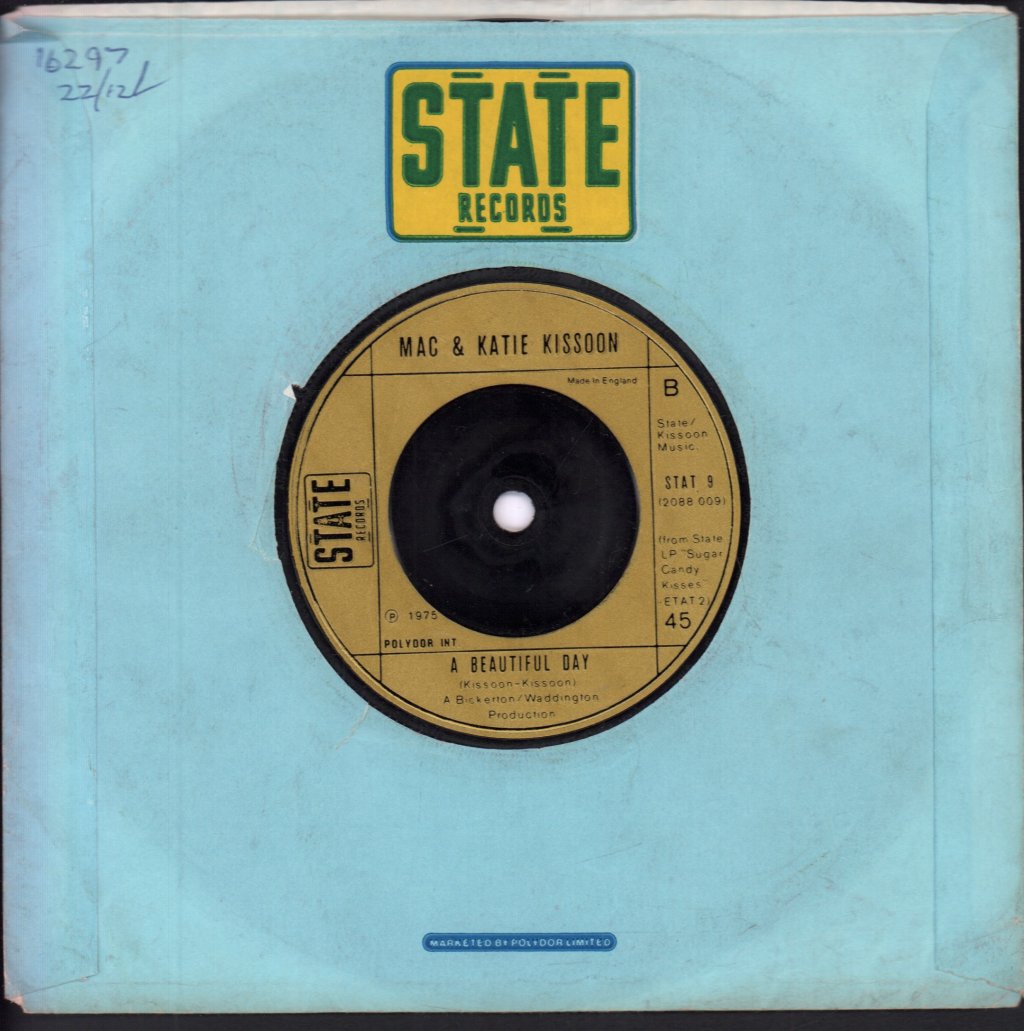 Mac And Katie Kissoon - Like A Butterfly - 7 Inch
