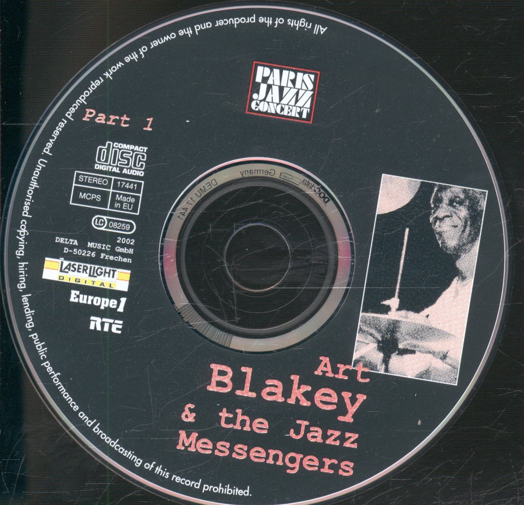 Art Blakey & The Jazz Messengers - Olympia, May 13th, 1961 (Second Concert) - Double Cd